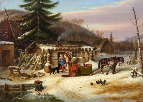 <span class=%22title%22>Early Canadian Settlers, Laurentians - Habitants canadiens-français dans les Laurentides<span class=%22title_comma%22>, </span></span><span class=%22year%22>1860 (circa)</span>
