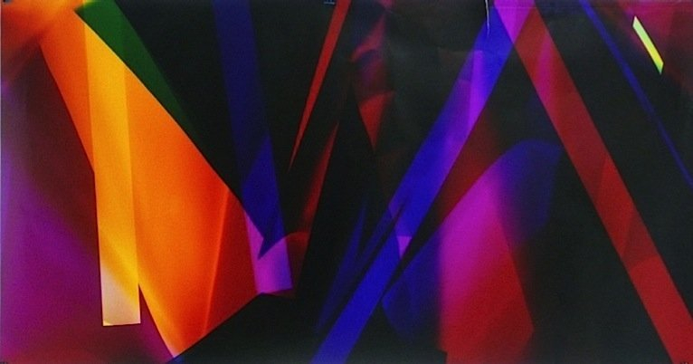 Six Color Curl (CMMYYC: Irvine, California, July 19th 2008, Fuji Crystal Archive Type C), 2008