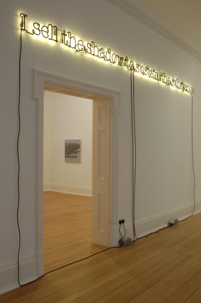 <p>Installation view, Thomas Dane Gallery</p>