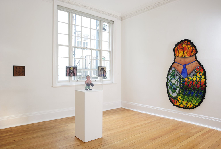 <p>Installation view, Thomas Dane Gallery</p>