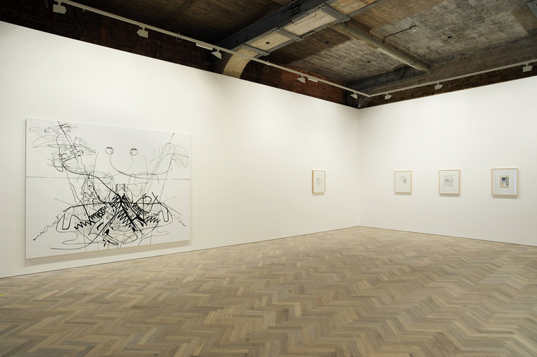 <p>Installation view, Thomas Dane Gallery</p>