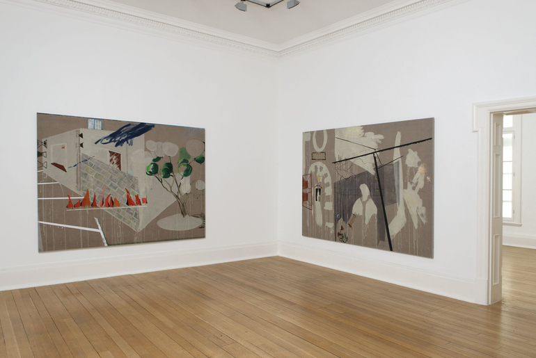 <p>Installation view, Thomas Dane Gallery</p>