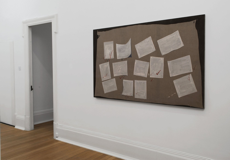<p>Installation view, Thomas Dane Gallery</p>