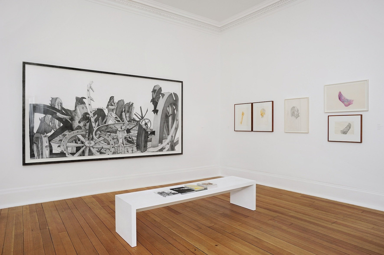 <p>Installation view, Thomas Dane Gallery</p>