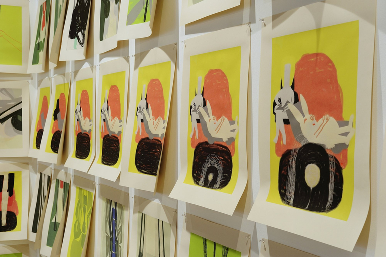 <p>Installation view, Thomas Dane Gallery</p>