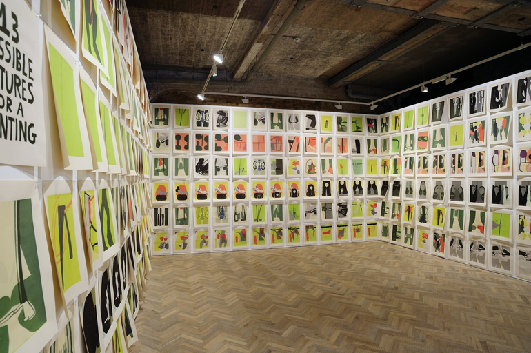 <p>Installation view, Thomas Dane Gallery</p>