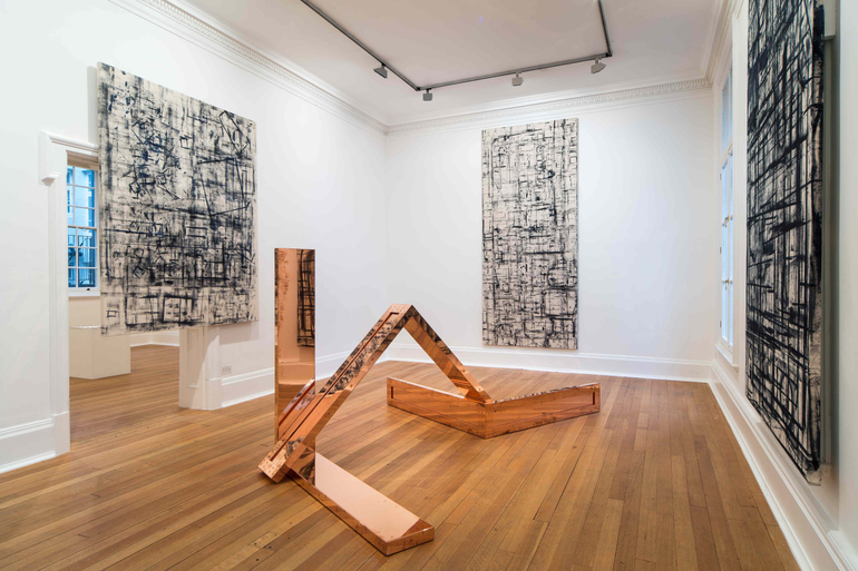 <p>Installation view, Thomas Dane Gallery, London</p>