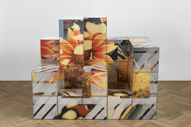 Slanted Tartan Scramble Chair #01