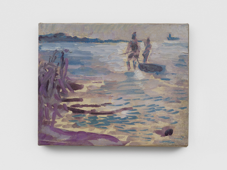 Untitled (Seascape with figures)