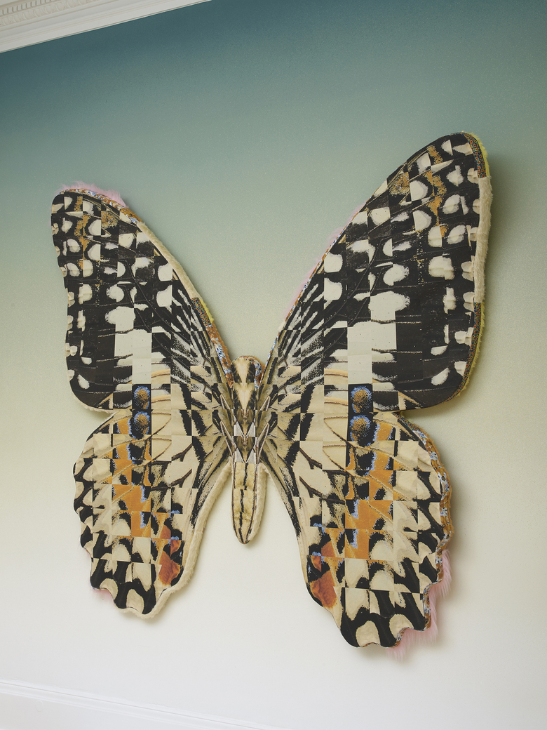 Transposed Lime Butterfly