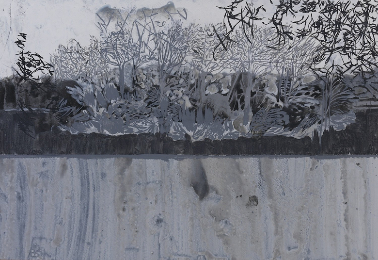 Lower Lake Drawing II