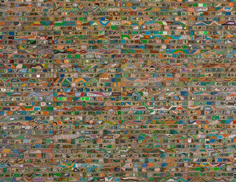 Elias Sime at the Museum of Fine Arts, Gifu