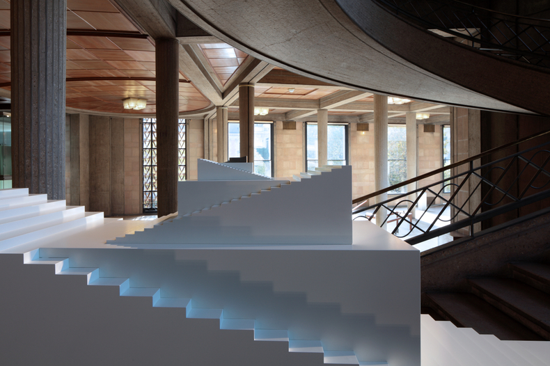 Porticus, vista da exposi&ccedil;&atilde;o -- Palais d'I&eacute;na, Paris, 2017