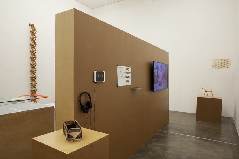 vista da exposição