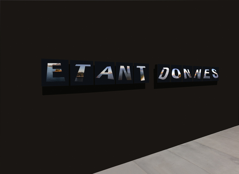 vista da exposição -- marcos chaves: sendo dado -- galeria nara roesler | rio de janeiro, 2018