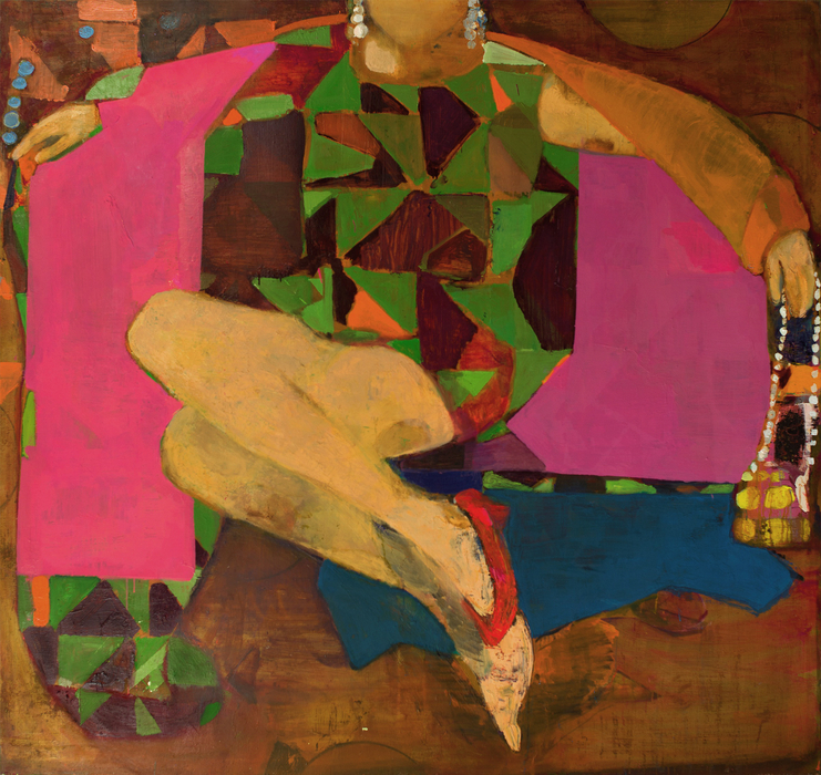 Cristina Canale Ella, 2018 técnica mista sobre tela 170 x 180 cm