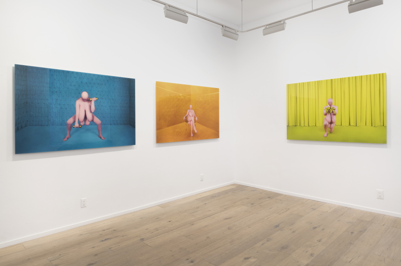 berna reale: while you laugh -- vista da exposição -- galeria nara roesler | new york, 2019 -- foto ©...
