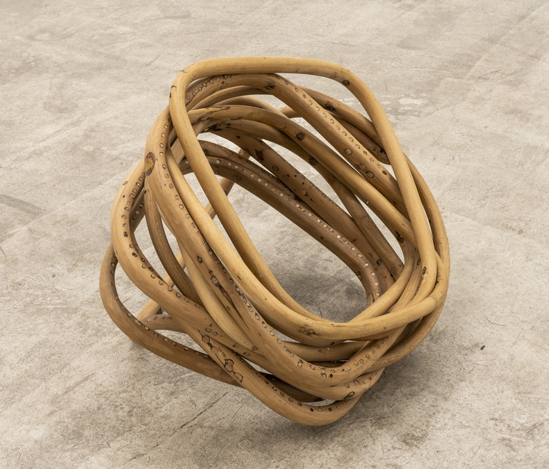 Marcelo Silveira Compacto com pacto #09, 2018 madeira 50 x 42 x 52 cm