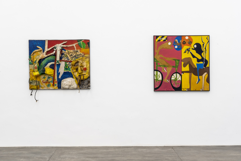 S&eacute;rgio Sister, Imagens de uma juventude pop &ndash; Pinturas pol&iacute;ticas e desenhos da cadeia, vista da exposi&ccedil;&atilde;o, 2019. Foto &copy;...