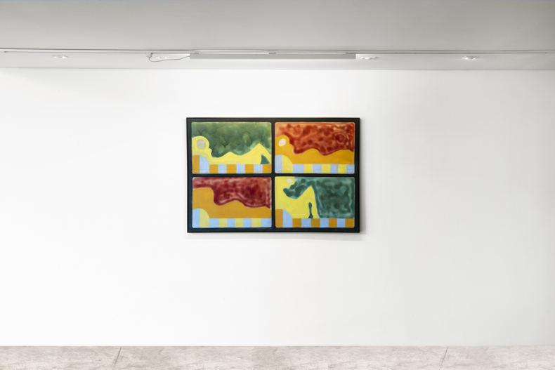 S&eacute;rgio Sister, Imagens de uma juventude pop &ndash; Pinturas pol&iacute;ticas e desenhos da cadeia, vista da exposi&ccedil;&atilde;o, 2019. Foto &copy;...