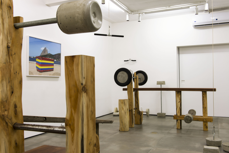 vista da exposição