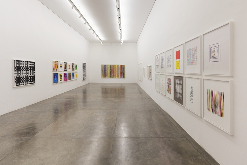 vista da exposição -- galeria nara roesler são paulo, 2016