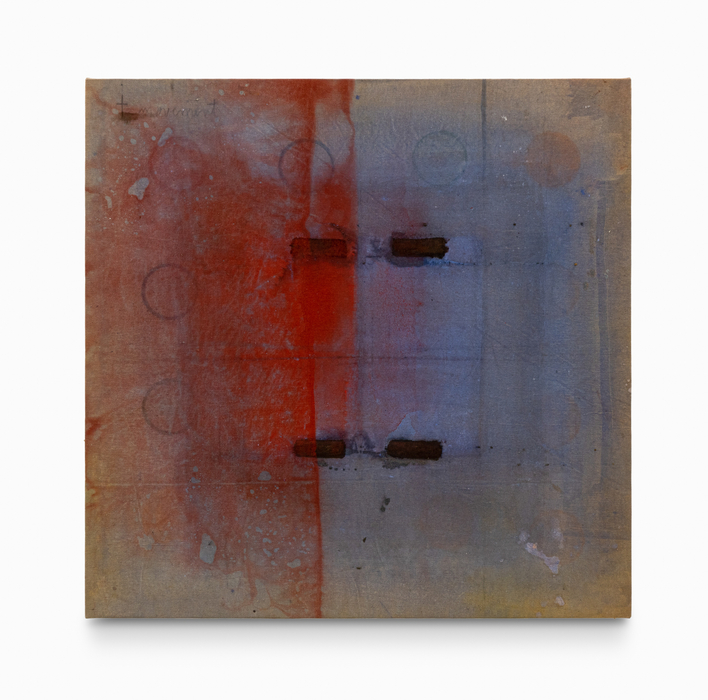 Karin Lambrecht Sem título , 1993 pigmentos em meio acrílico sobre tela 83.6 x 84.7 x 3 cm