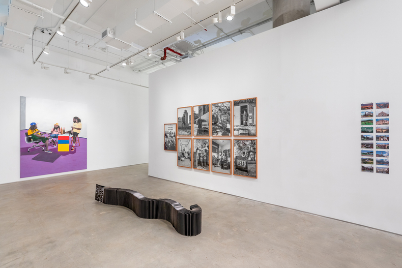 Vista da exposição. Foto ©️ Charles Roussel.