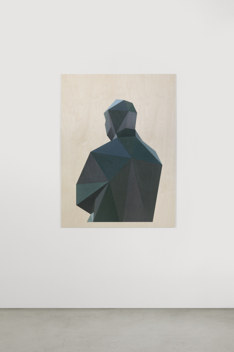 Xavier Veilhan Renzo Piano, 2022 compensado de bétula e tinta acrílica 120 x 90 x 2,5 cm