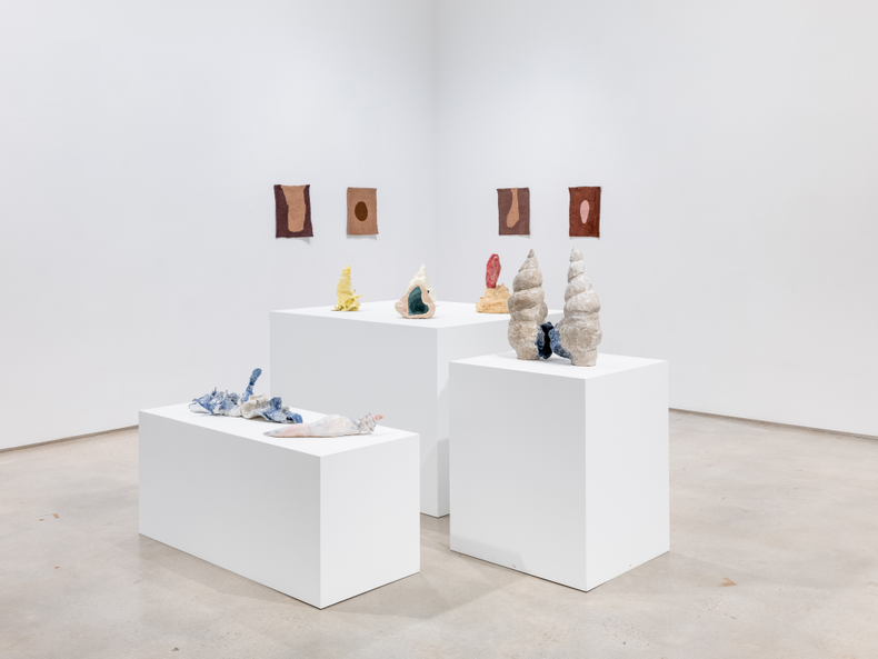 vista da exposição Brígida Baltar (1959-2022): To Make the World a Shelter Nara Roesler New York, EUA