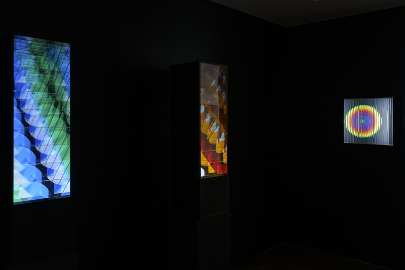 Vista da exposição Julio Le Parc: Couleurs, Nara Roesler São Paulo, 2024. Foto: Flavio Freire. Cortesia do artista e Nara Roesler.