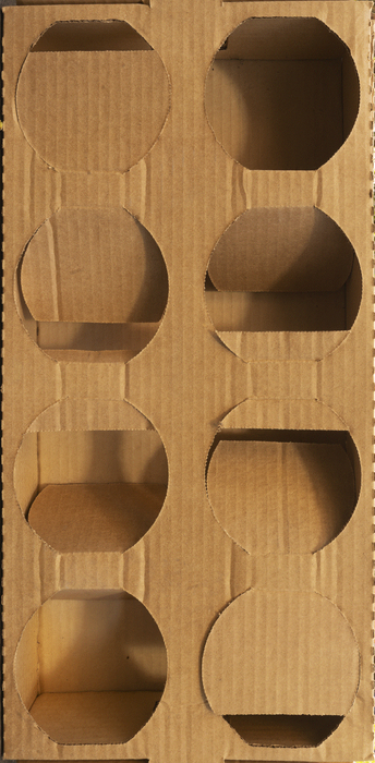 Lucia Koch 8 pots 2024 impressão em pigmento sobre papel algodão (verniz UV) ed 1/3 + 1 PA 242 x 120 cm