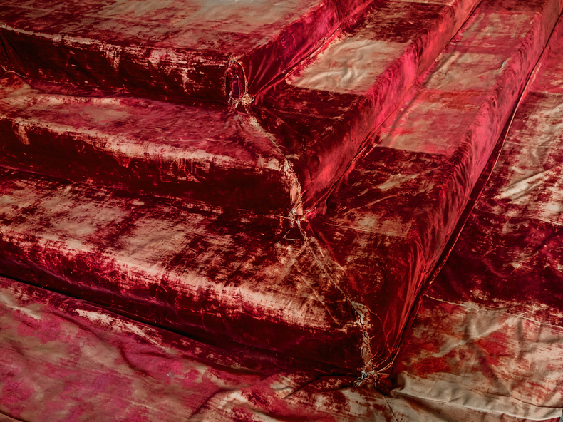 Marcos Chaves Fontainebleau I 2025 tapeçaria impressa ed 1/3 + 1PA 150 x 195 cm