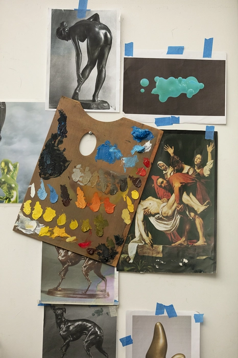 Vista do ateliê de Rodolpho Parigi em São Paulo, 2026. Fotos: Everton Ballardin. Cortesia do artista e Nara Roesler.