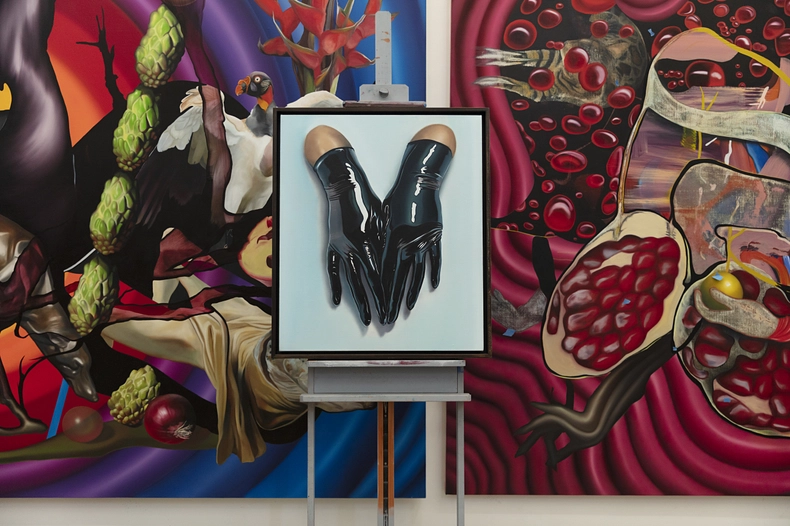 Vista do ateliê de Rodolpho Parigi em São Paulo, 2026. Fotos: Everton Ballardin. Cortesia do artista e Nara Roesler.