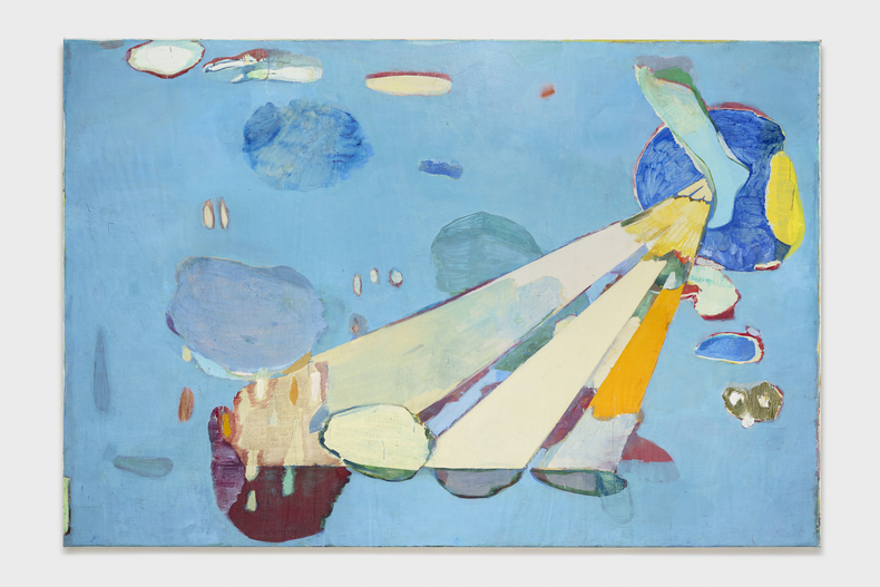 Cristina Canale Tropeço, 2021 tinta acrílica e óleo sobre tela 200 x 300 x 4 cm