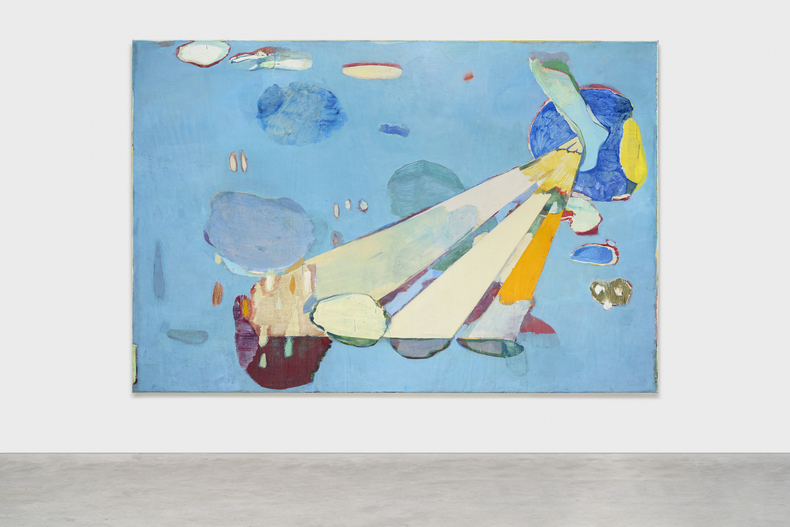 Cristina Canale Tropeço, 2021 tinta acrílica e óleo sobre tela 200 x 300 x 4 cm