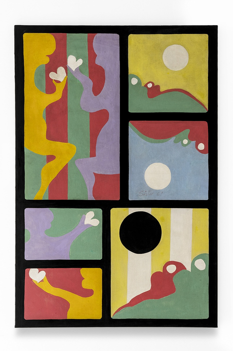 Sérgio Sister Sem título, 1967 acrílica sobre tela 146 x 114 cm