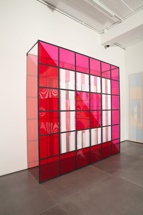 daniel buren, cores, luz, projeção, sombras, transparência: obras in situ 1, 2015