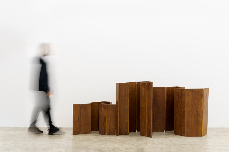Marcelo Silveira Molengas #06, 2016/2021 cajacatinga wood 3 pieces of variable dimensions