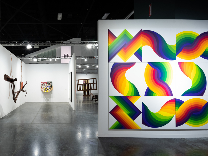 exhibition view Art Basel Miami Beach, 2022 Photo: © Charles Roussel