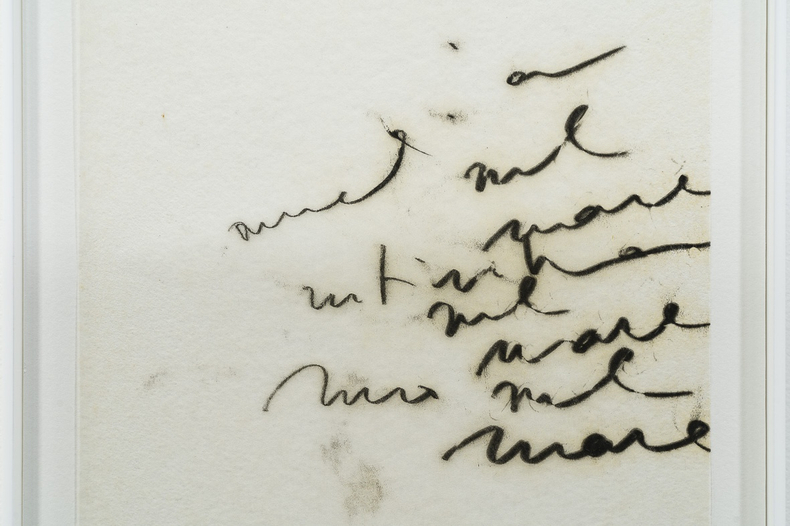 Mira Schendel Sem Título, 1965 monotipia 8 partes de 46,5 x 23 cm (cada)