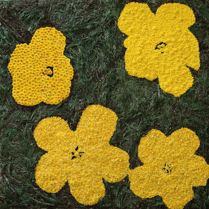 Vik Muniz Flowers after Warhol #09 (série Portfolio Flowers, after Warhol), 2012 impressão jato de tinta em papel archival 91.4 x 91.4 cm