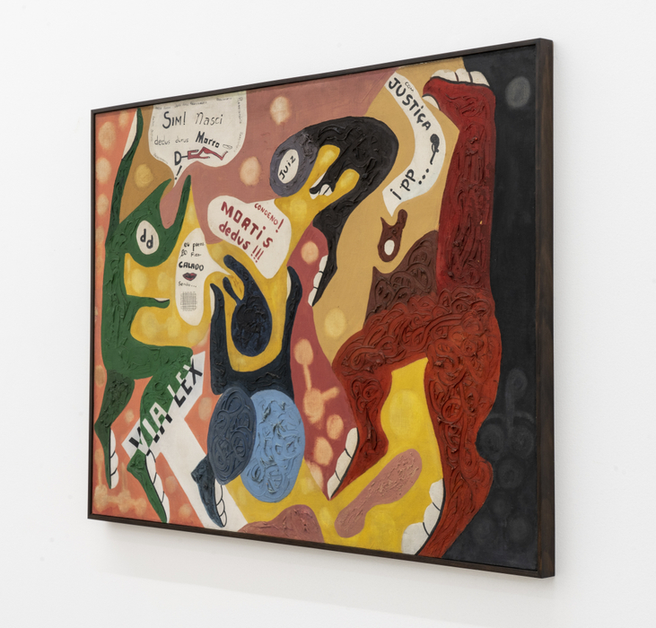 Sérgio Sister Sem título 1966 tinta acrílica sobre tela 89 x 116 cm