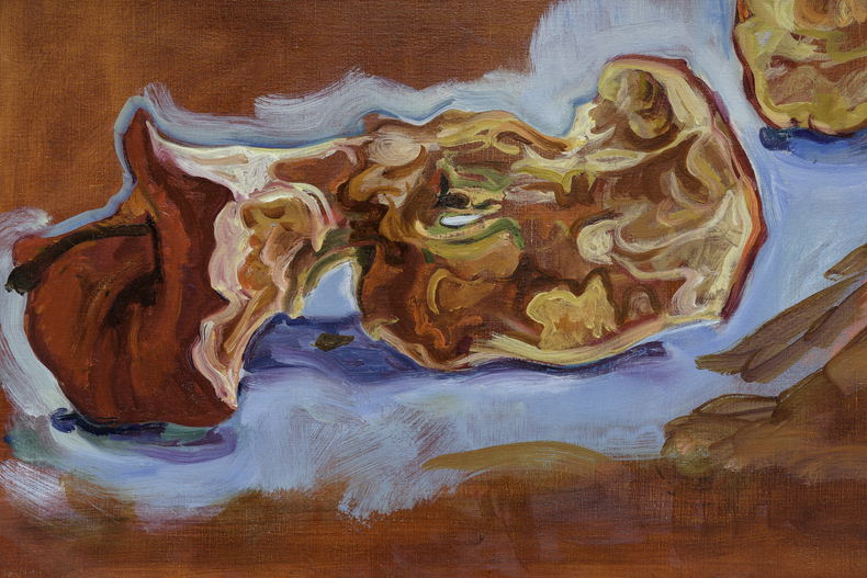 Maria Klabin Depois 2 2025 tinta &oacute;leo sobre linho 65 x 80 x 3 cm