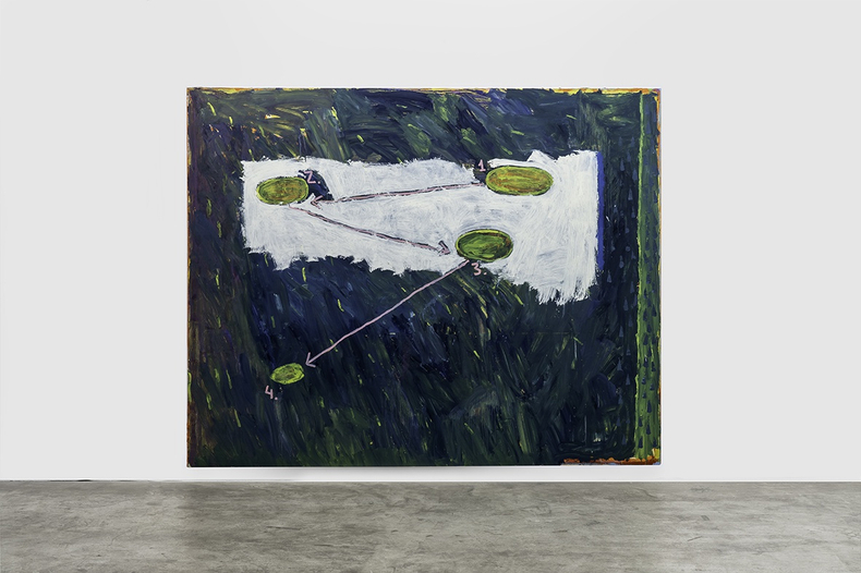 Bruno Dunley Sem título / Untitled, 2019 tinta óleo sobre tela / oil paint on canvas 200 x 250 cm...