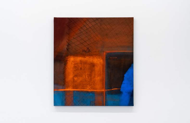 Karin Lambrecht Com Sol, 2015 pigmentos em meio acrílico e pastel seco sobre lona pigments in acrylic medium and dry...