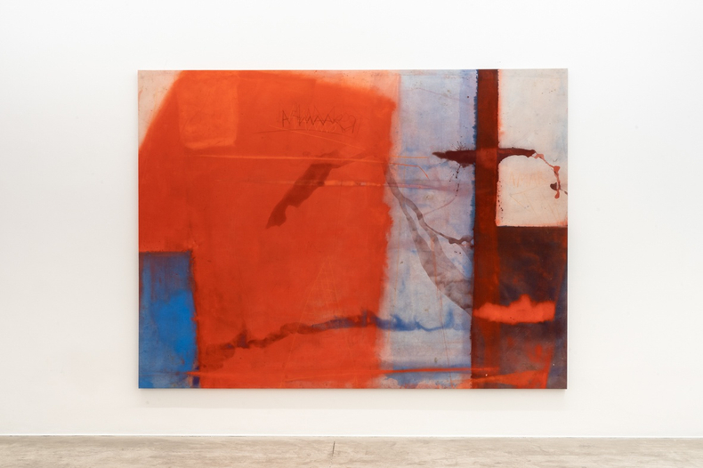 Karin Lambrecht Amar, 2017 pigmentos em meio acrílico e pastel seco sobre lona pigments in acrylic medium and dry pastel...