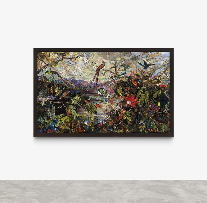 Vik Muniz Repro: Ten Hummingbirds, a partir de Martin Johnson Heade, 2020 impressão jato de tinta em papel archival /...