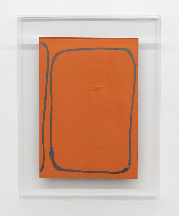 Carlito Carvalhosa Untitled (P02/17), 2017 óleo sobre aluminio / oil paint on aluminium 30 x 20 cm / 11.8 x...